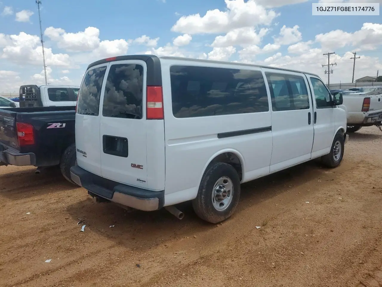 2014 GMC Savana G3500 Lt VIN: 1GJZ71FG8E1174776 Lot: 58006205