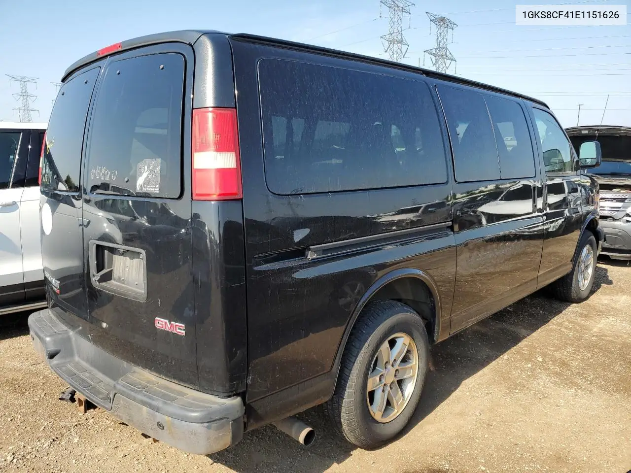 2014 GMC Savana G1500 Lt VIN: 1GKS8CF41E1151626 Lot: 62390985