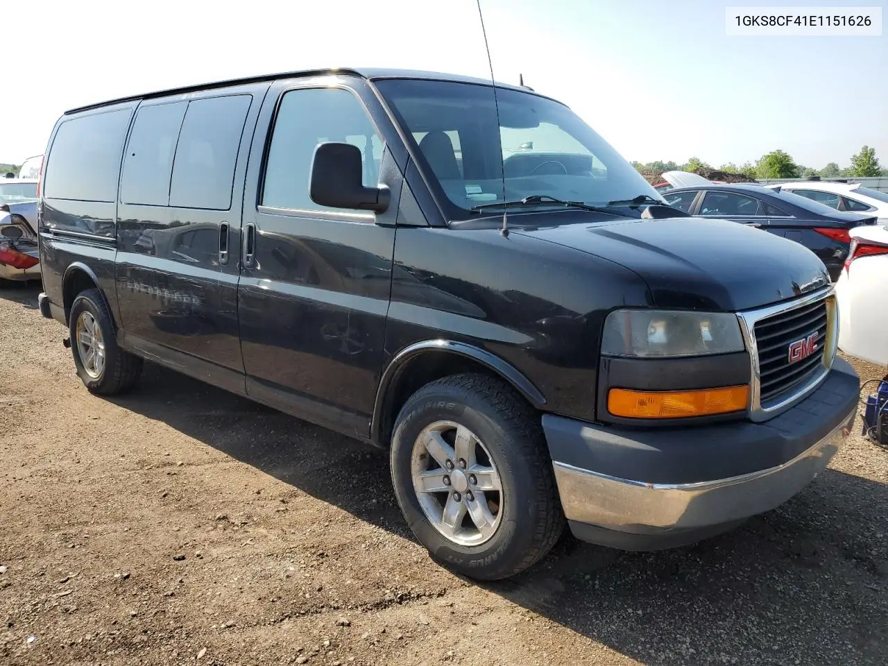 2014 GMC Savana G1500 Lt VIN: 1GKS8CF41E1151626 Lot: 62390985