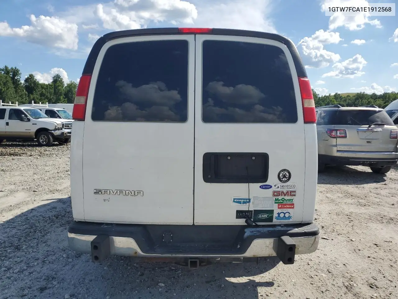 2014 GMC Savana G2500 VIN: 1GTW7FCA1E1912568 Lot: 63194155