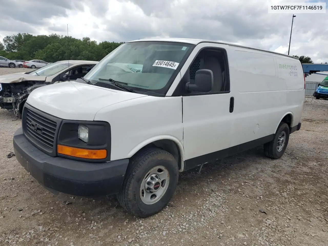 2015 GMC Savana G2500 VIN: 1GTW7FCF7F1146519 Lot: 65014645