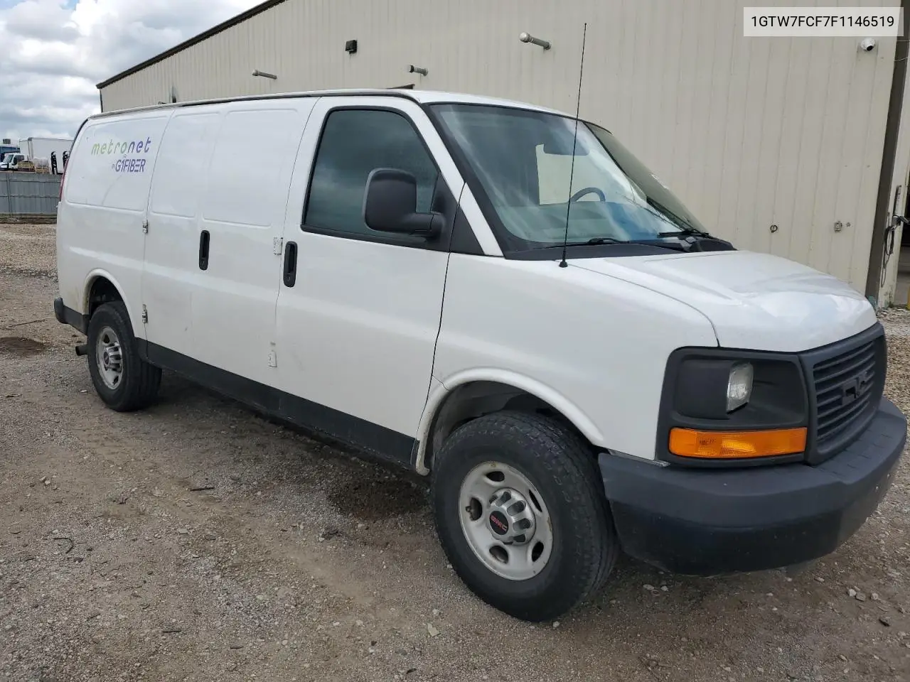 2015 GMC Savana G2500 VIN: 1GTW7FCF7F1146519 Lot: 65014645