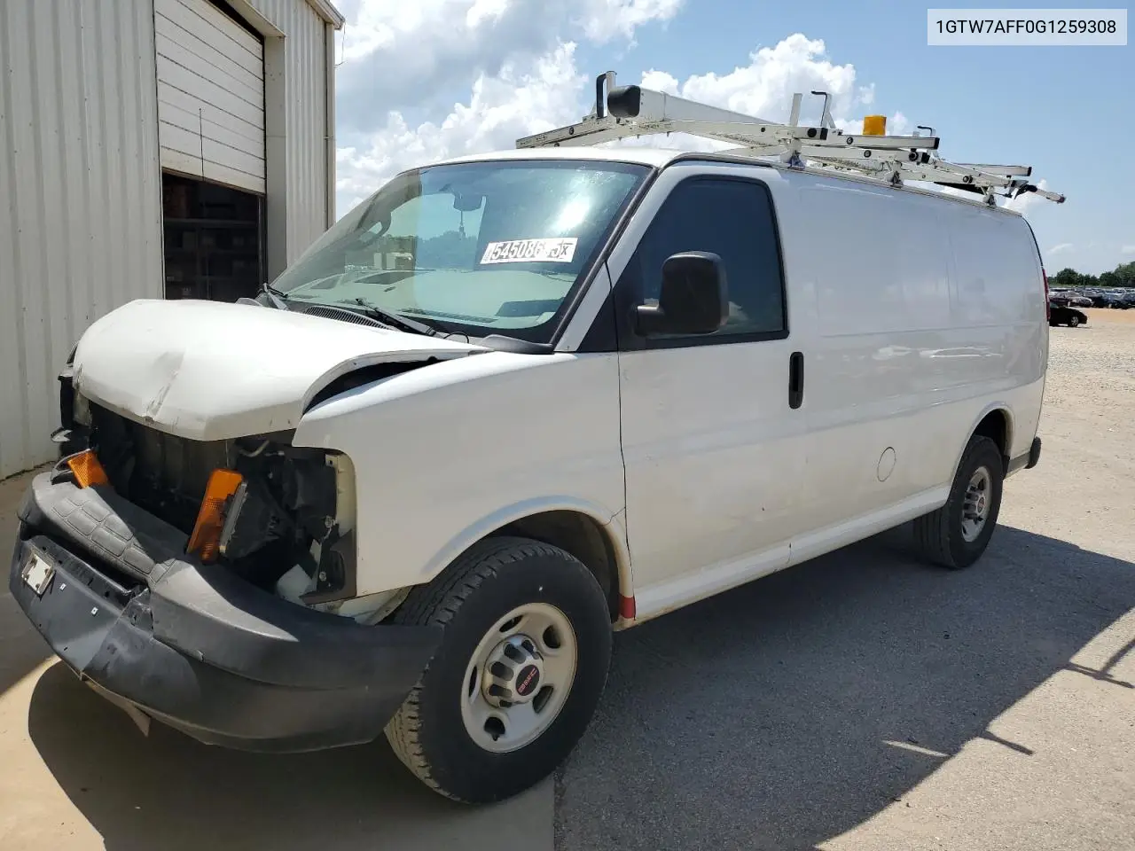 2016 GMC Savana G2500 VIN: 1GTW7AFF0G1259308 Lot: 54508605