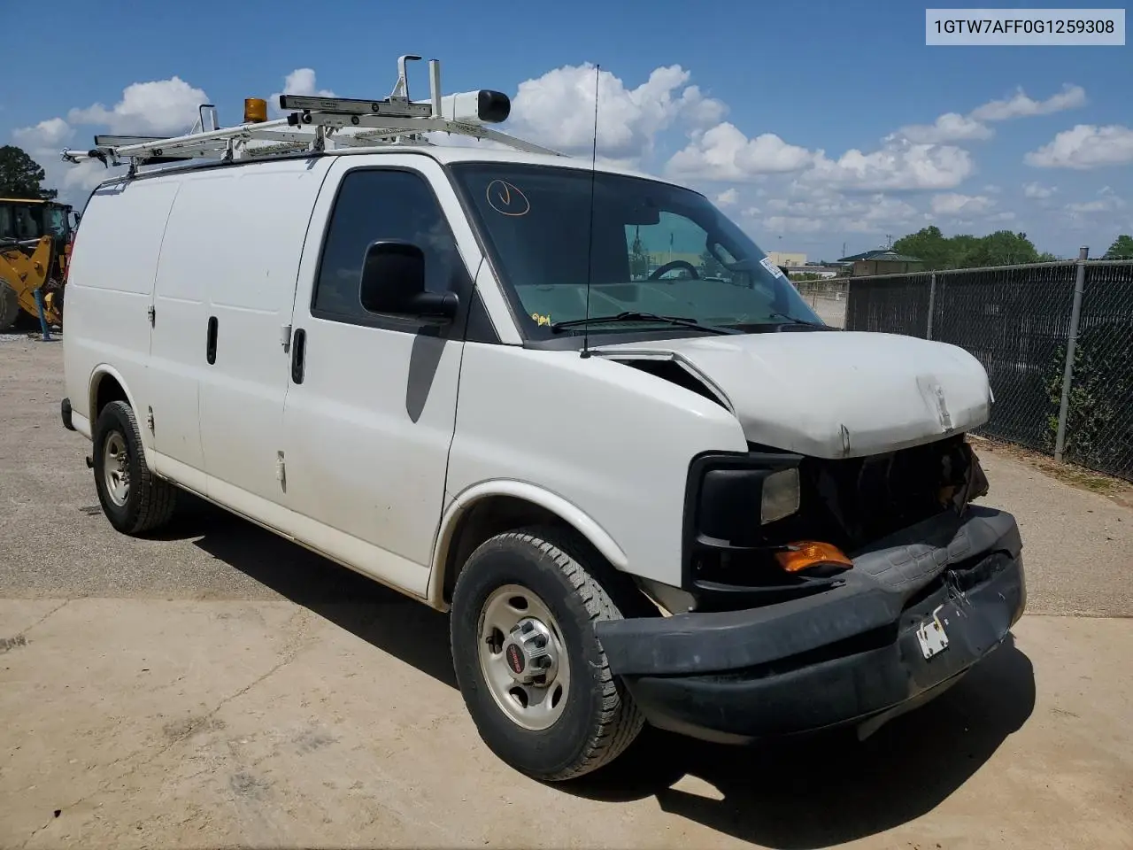 2016 GMC Savana G2500 VIN: 1GTW7AFF0G1259308 Lot: 54508605