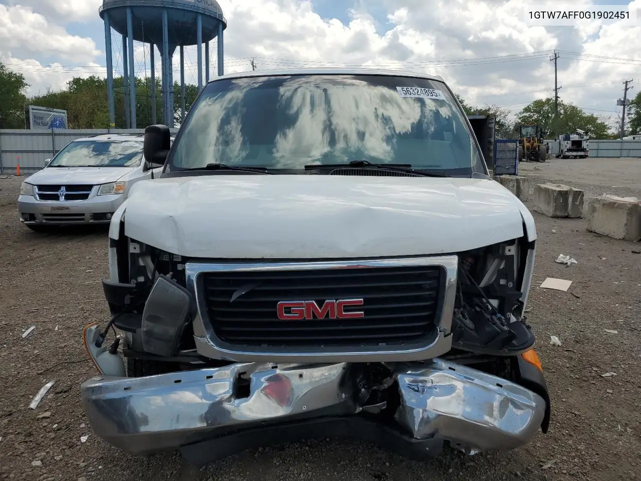 2016 GMC Savana G2500 VIN: 1GTW7AFF0G1902451 Lot: 56324895