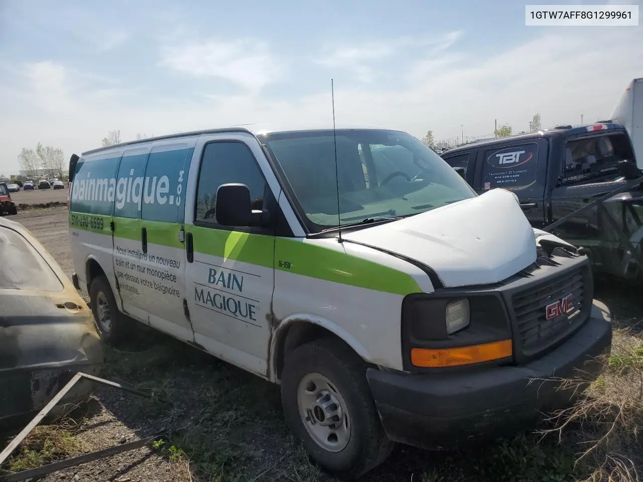 2016 GMC Savana G2500 VIN: 1GTW7AFF8G1299961 Lot: 56331095