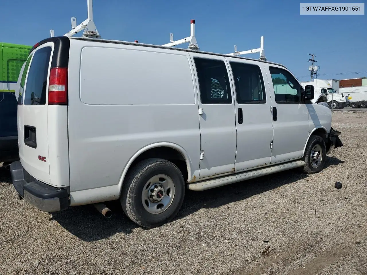 1gtw7affxg1901551 1GTW7AFFXG1901551 2016 GMC Savana G2500