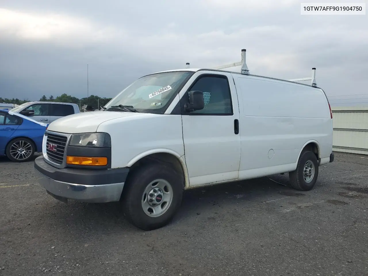 2016 GMC Savana G2500 VIN: 1GTW7AFF9G1904750 Lot: 62750845