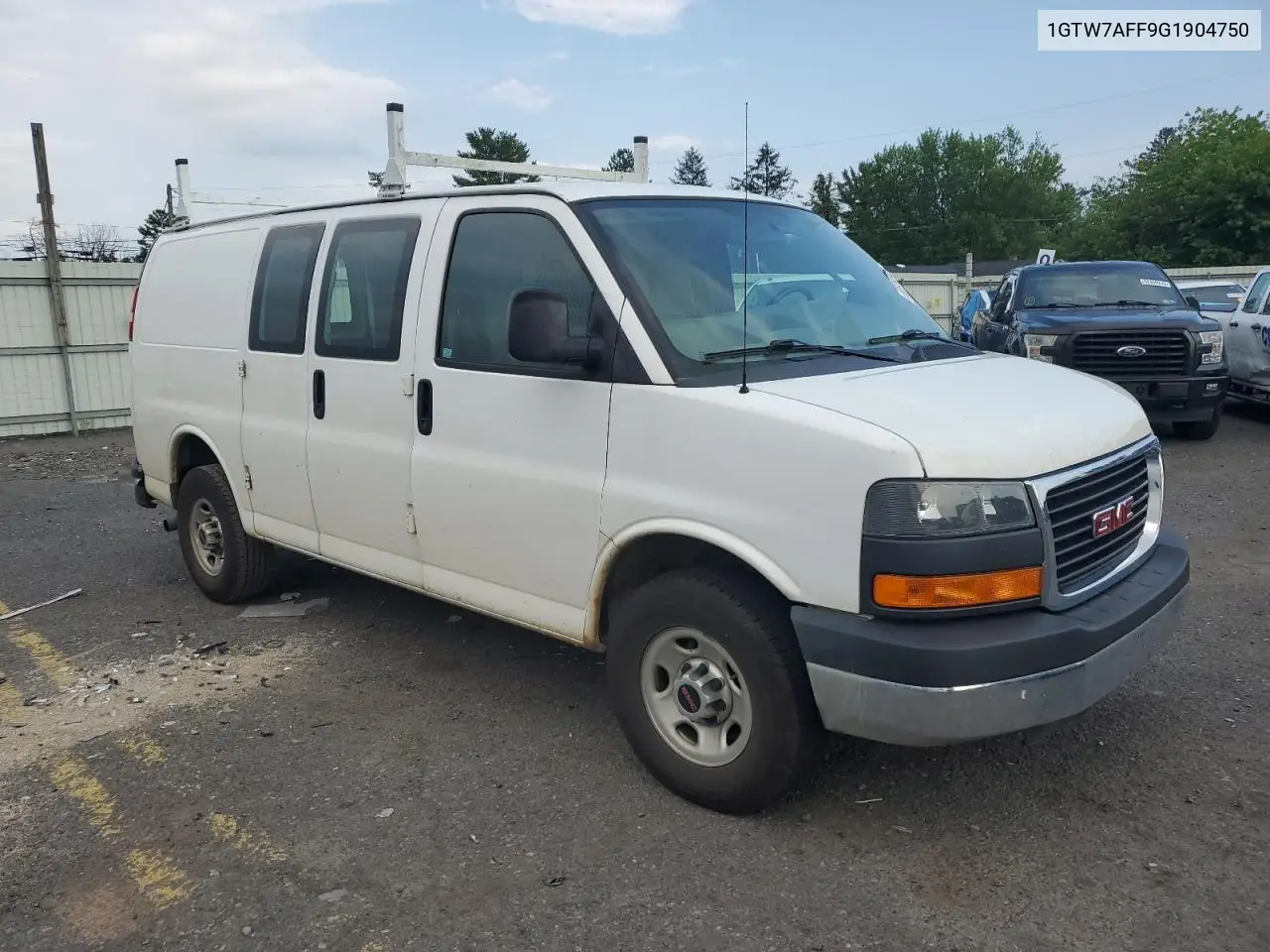 2016 GMC Savana G2500 VIN: 1GTW7AFF9G1904750 Lot: 62750845