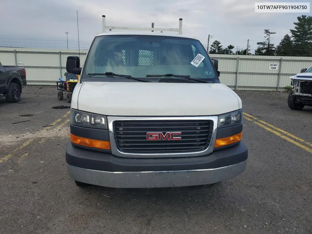 2016 GMC Savana G2500 VIN: 1GTW7AFF9G1904750 Lot: 62750845