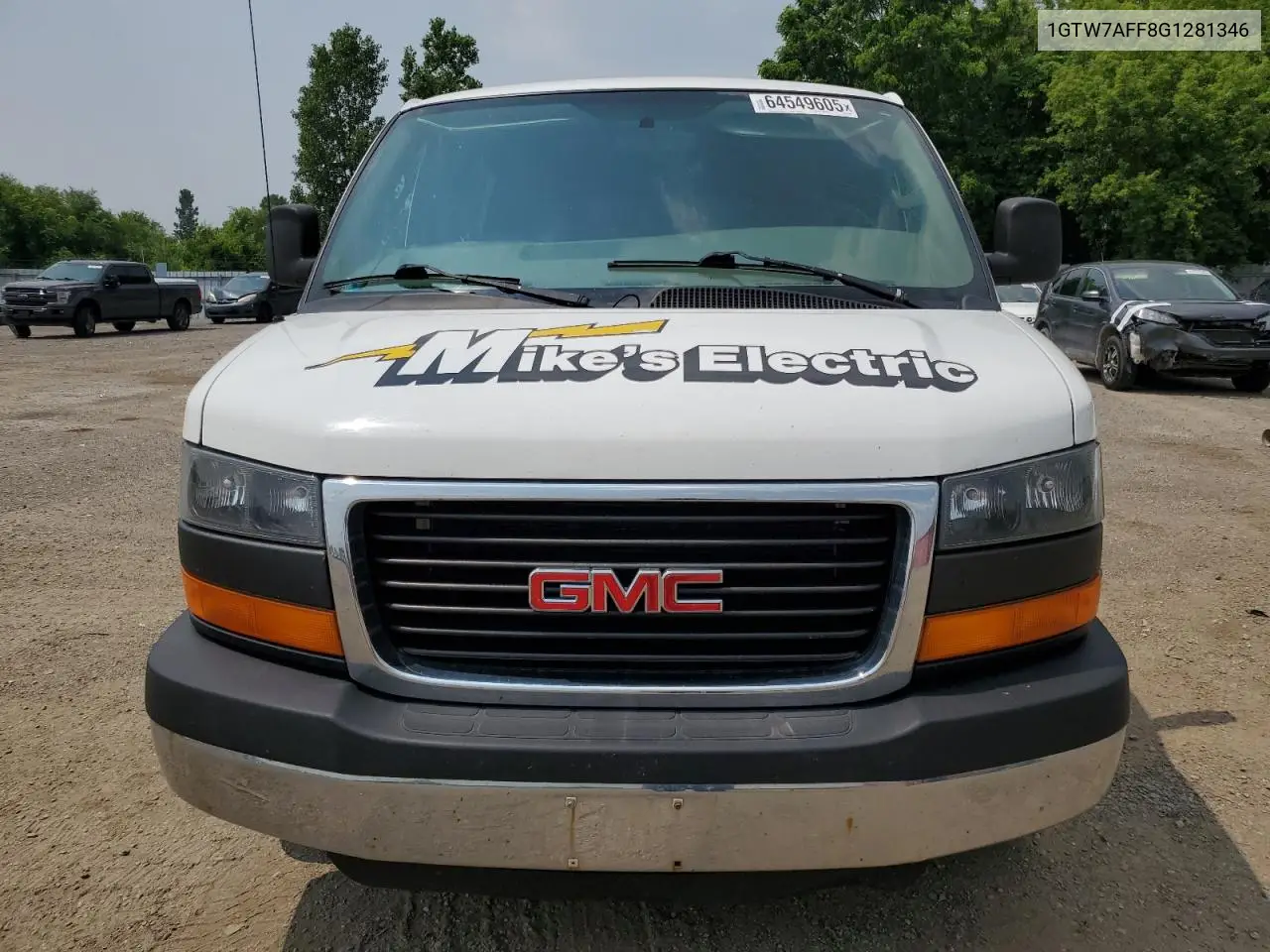 2016 GMC Savana G2500 VIN: 1GTW7AFF8G1281346 Lot: 64549605
