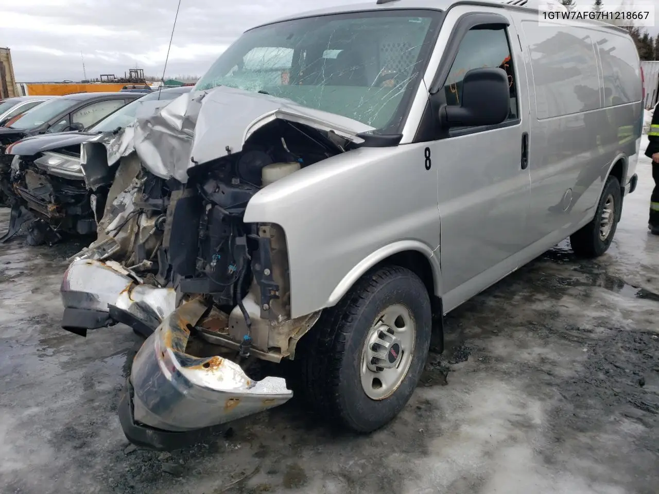 2017 GMC Savana G2500 VIN: 1GTW7AFG7H1218667 Lot: 47073065
