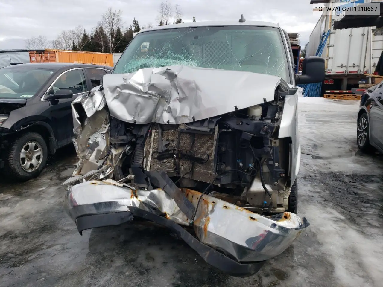 2017 GMC Savana G2500 VIN: 1GTW7AFG7H1218667 Lot: 47073065