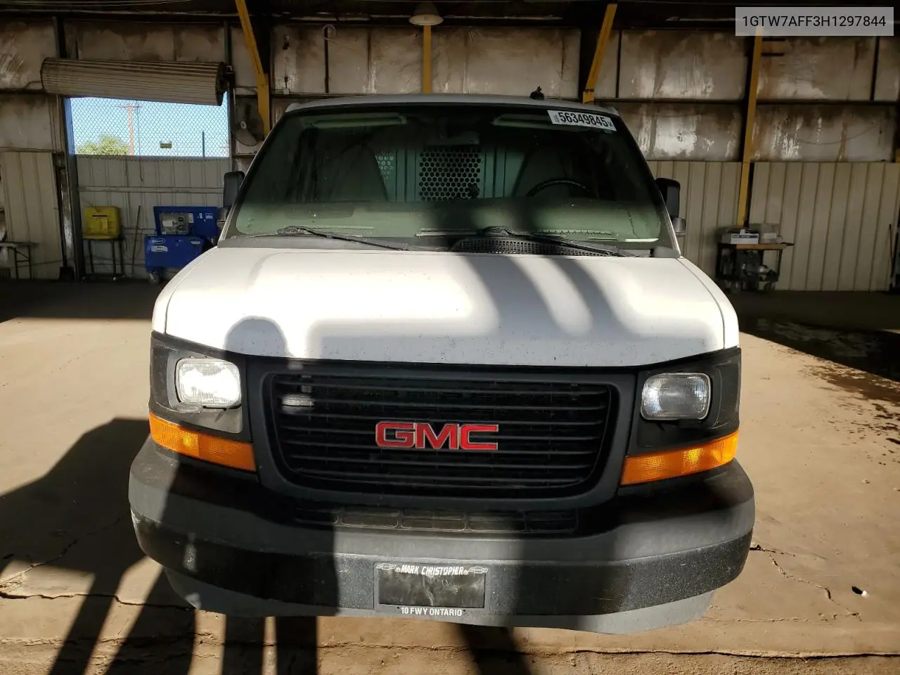 2017 GMC Savana G2500 VIN: 1GTW7AFF3H1297844 Lot: 56349845