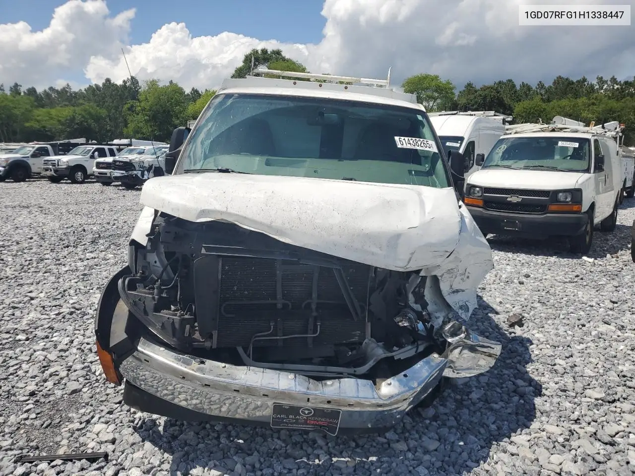 2017 GMC Savana Cutaway G3500 VIN: 1GD07RFG1H1338447 Lot: 61438265