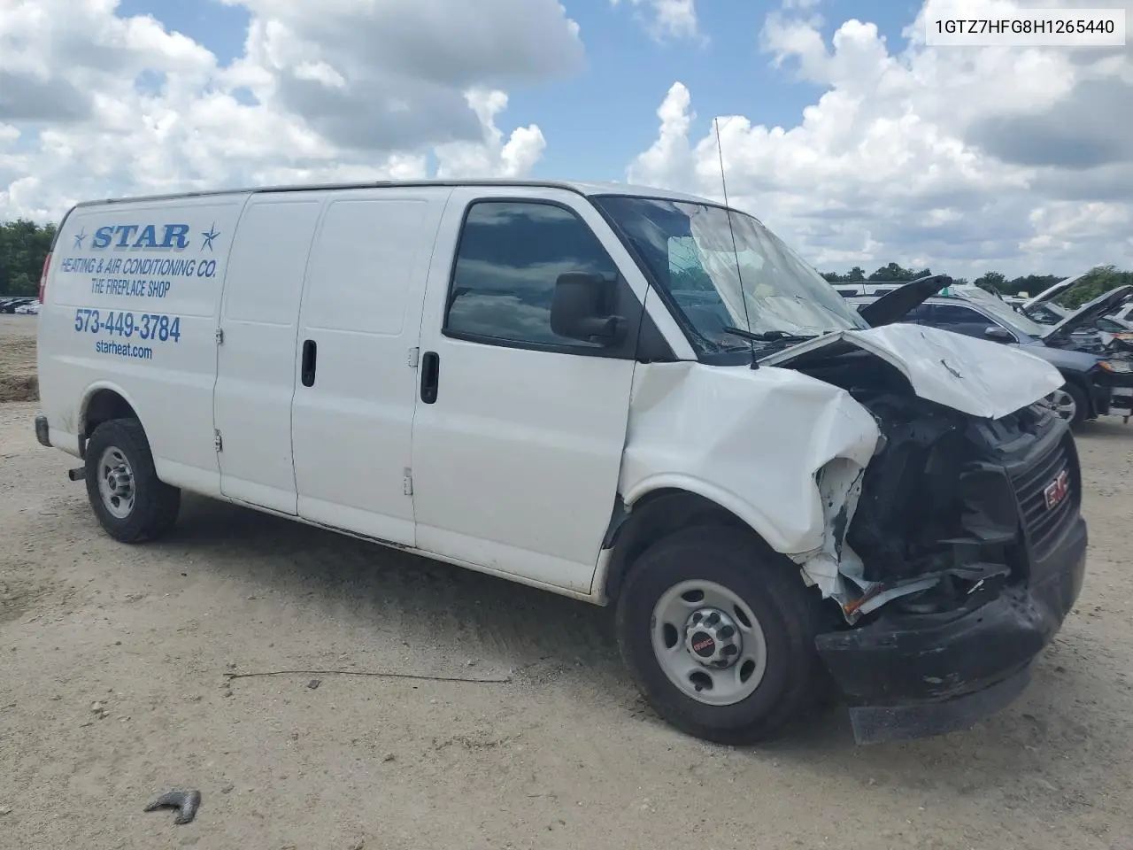 2017 GMC Savana G3500 VIN: 1GTZ7HFG8H1265440 Lot: 64493725