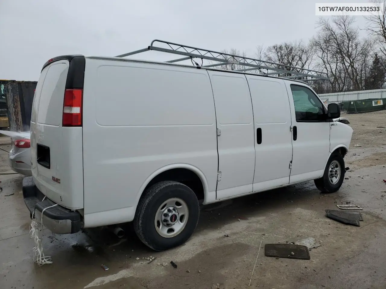 2018 GMC Savana G2500 VIN: 1GTW7AFG0J1332533 Lot: 52548885