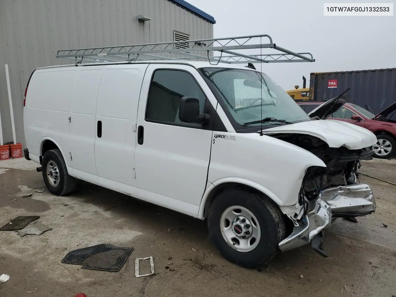 2018 GMC Savana G2500 VIN: 1GTW7AFG0J1332533 Lot: 52548885