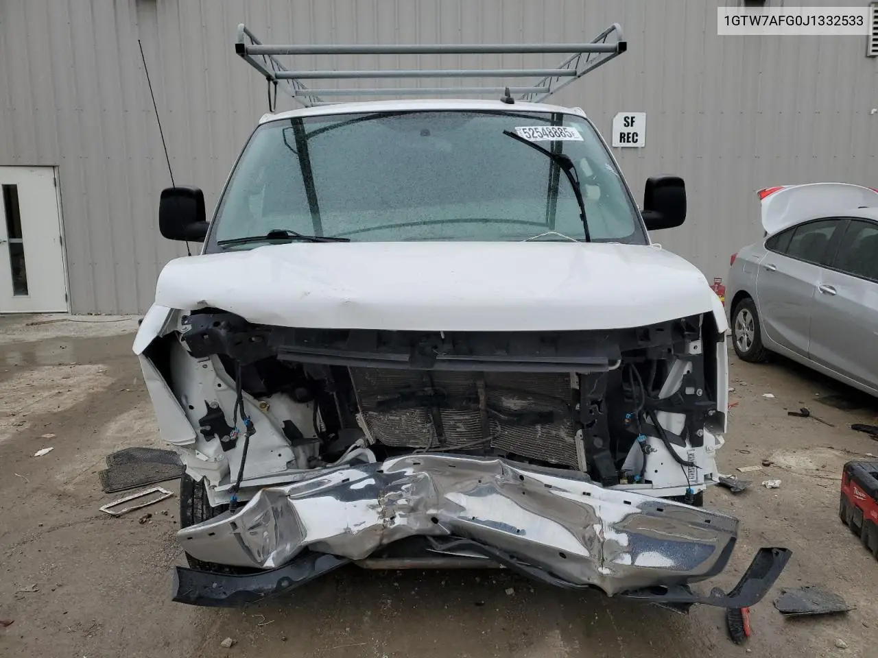 2018 GMC Savana G2500 VIN: 1GTW7AFG0J1332533 Lot: 52548885