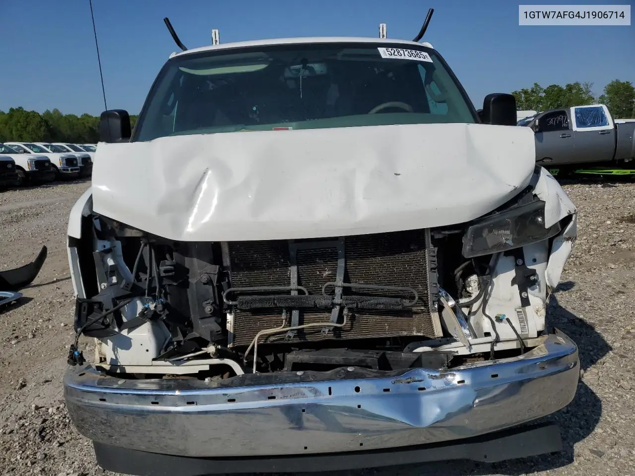 2018 GMC Savana G2500 VIN: 1GTW7AFG4J1906714 Lot: 52873685