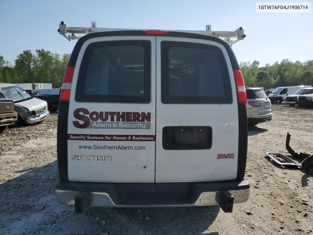 2018 GMC Savana G2500 VIN: 1GTW7AFG4J1906714 Lot: 52873685