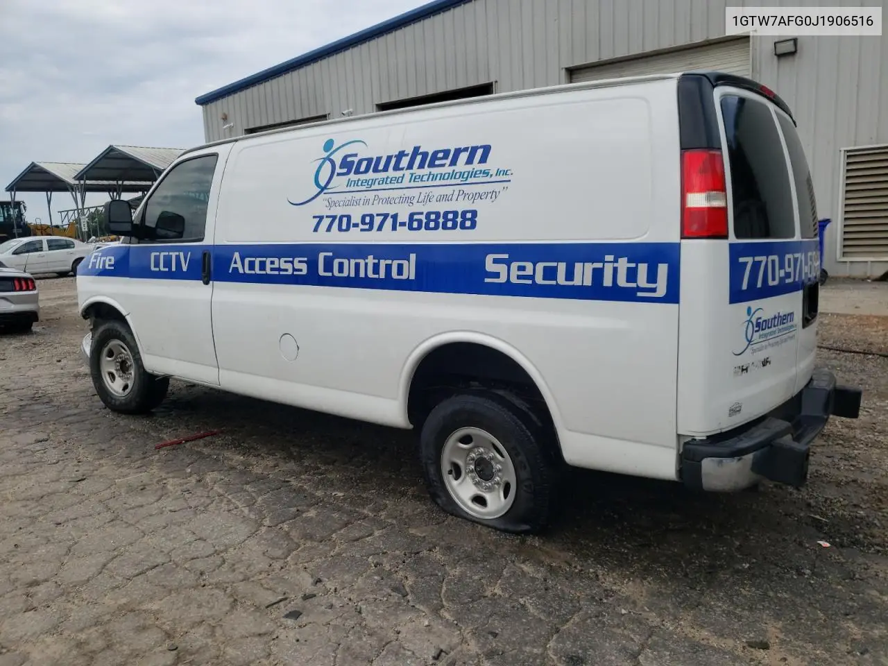 2018 GMC Savana G2500 VIN: 1GTW7AFG0J1906516 Lot: 61980915