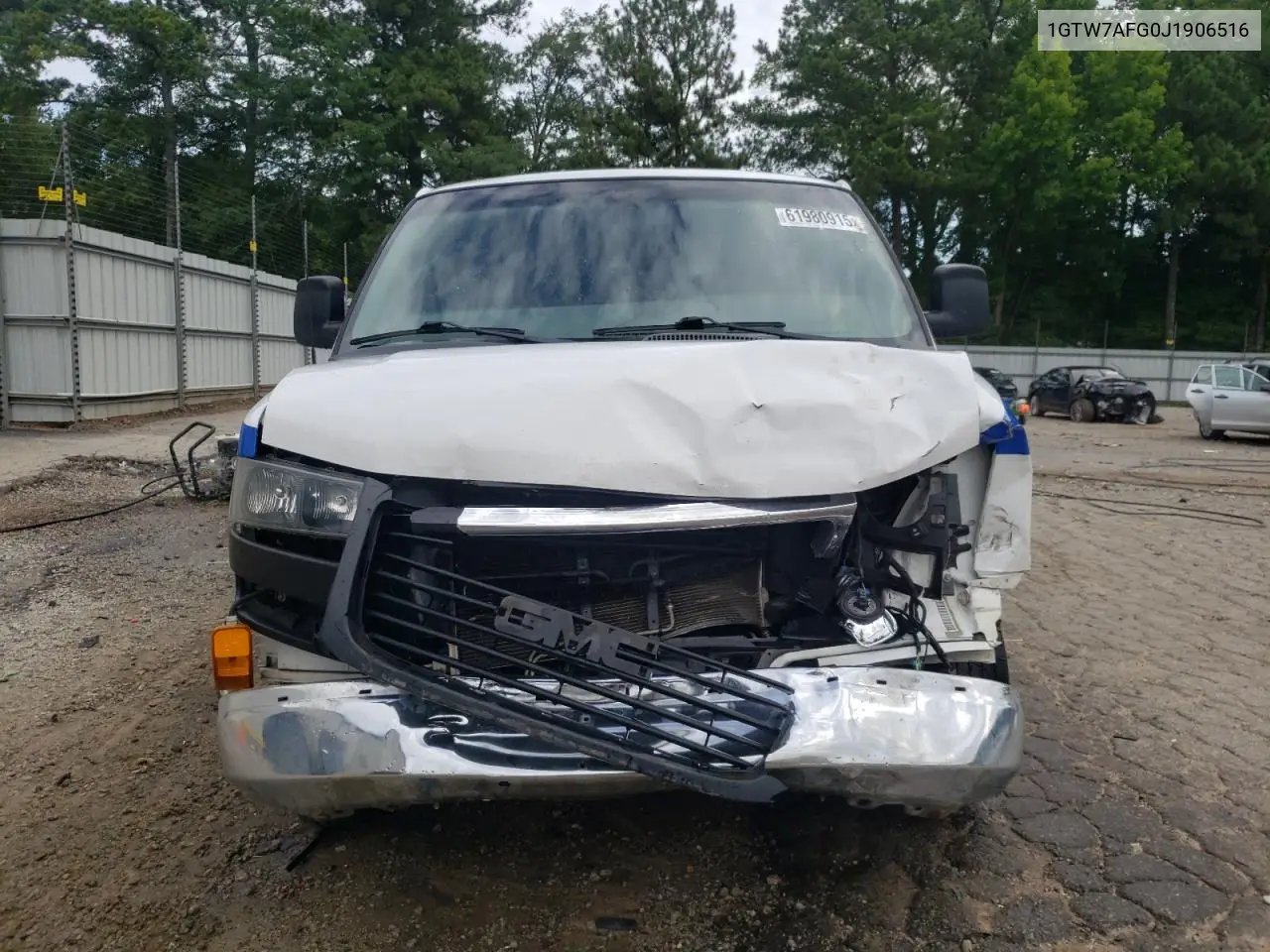 2018 GMC Savana G2500 VIN: 1GTW7AFG0J1906516 Lot: 61980915