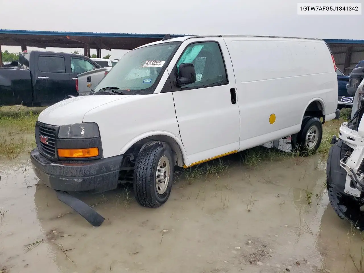 2018 GMC Savana G2500 VIN: 1GTW7AFG5J1341342 Lot: 63656565