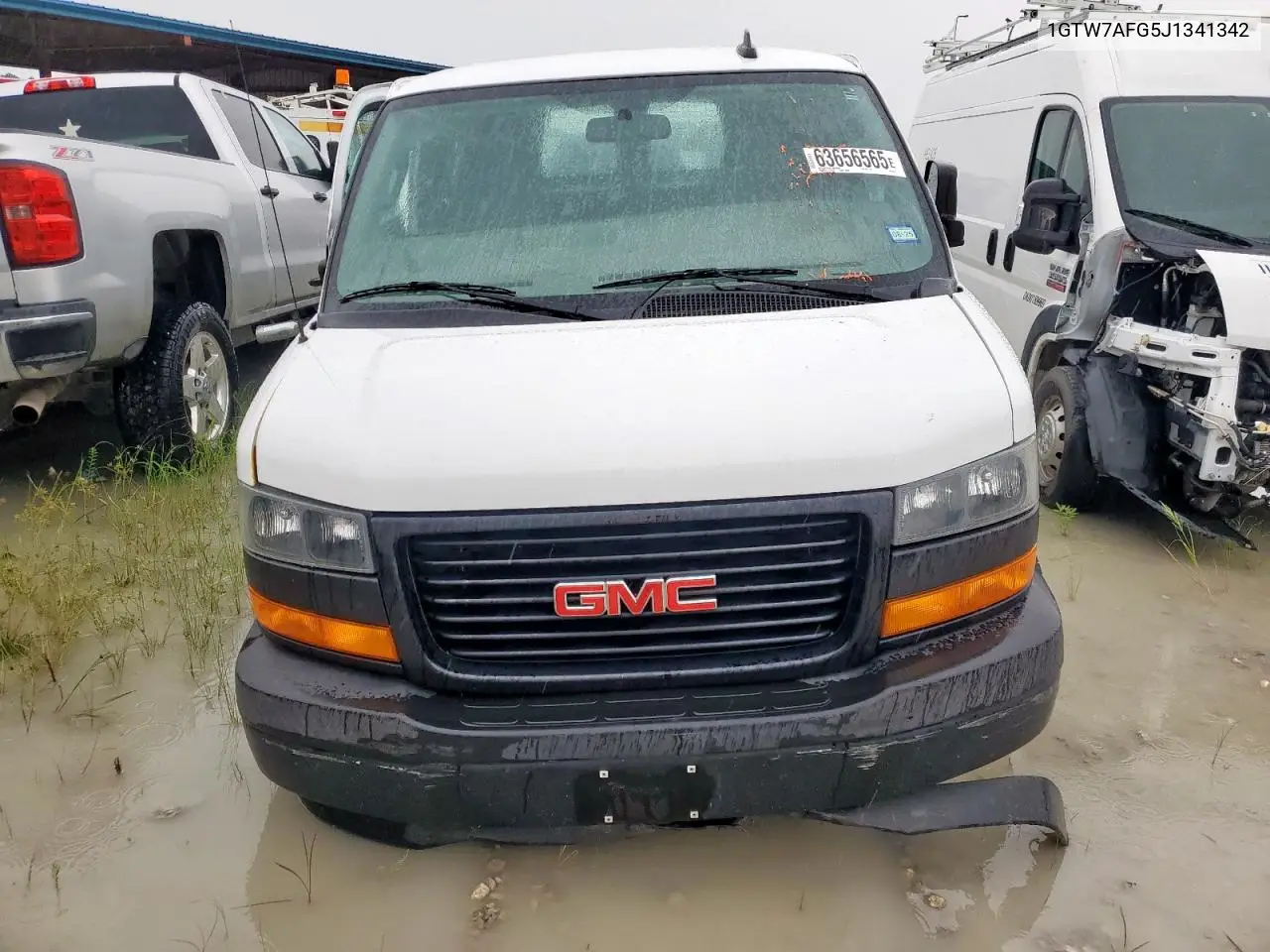 2018 GMC Savana G2500 VIN: 1GTW7AFG5J1341342 Lot: 63656565