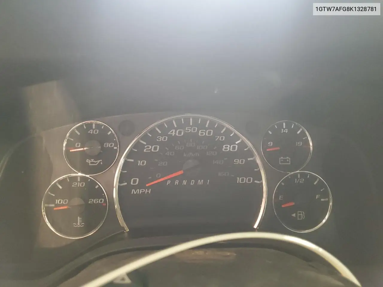 2019 GMC Savana G2500 VIN: 1GTW7AFG8K1328781 Lot: 57038255