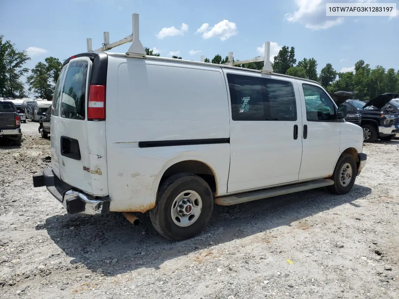 2019 GMC Savana G2500 VIN: 1GTW7AFG3K1283197 Lot: 60153395