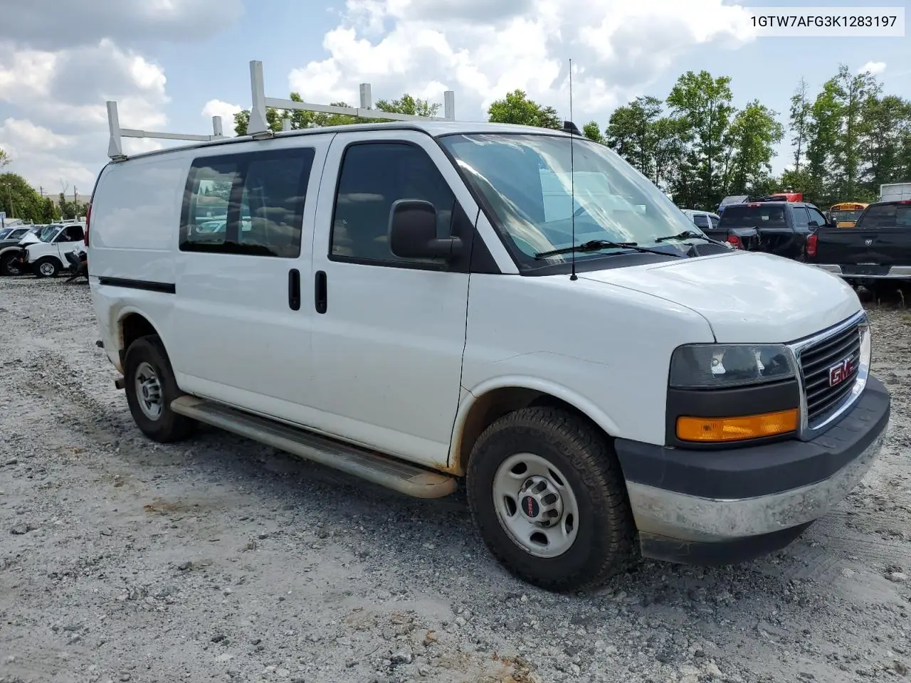 2019 GMC Savana G2500 VIN: 1GTW7AFG3K1283197 Lot: 60153395