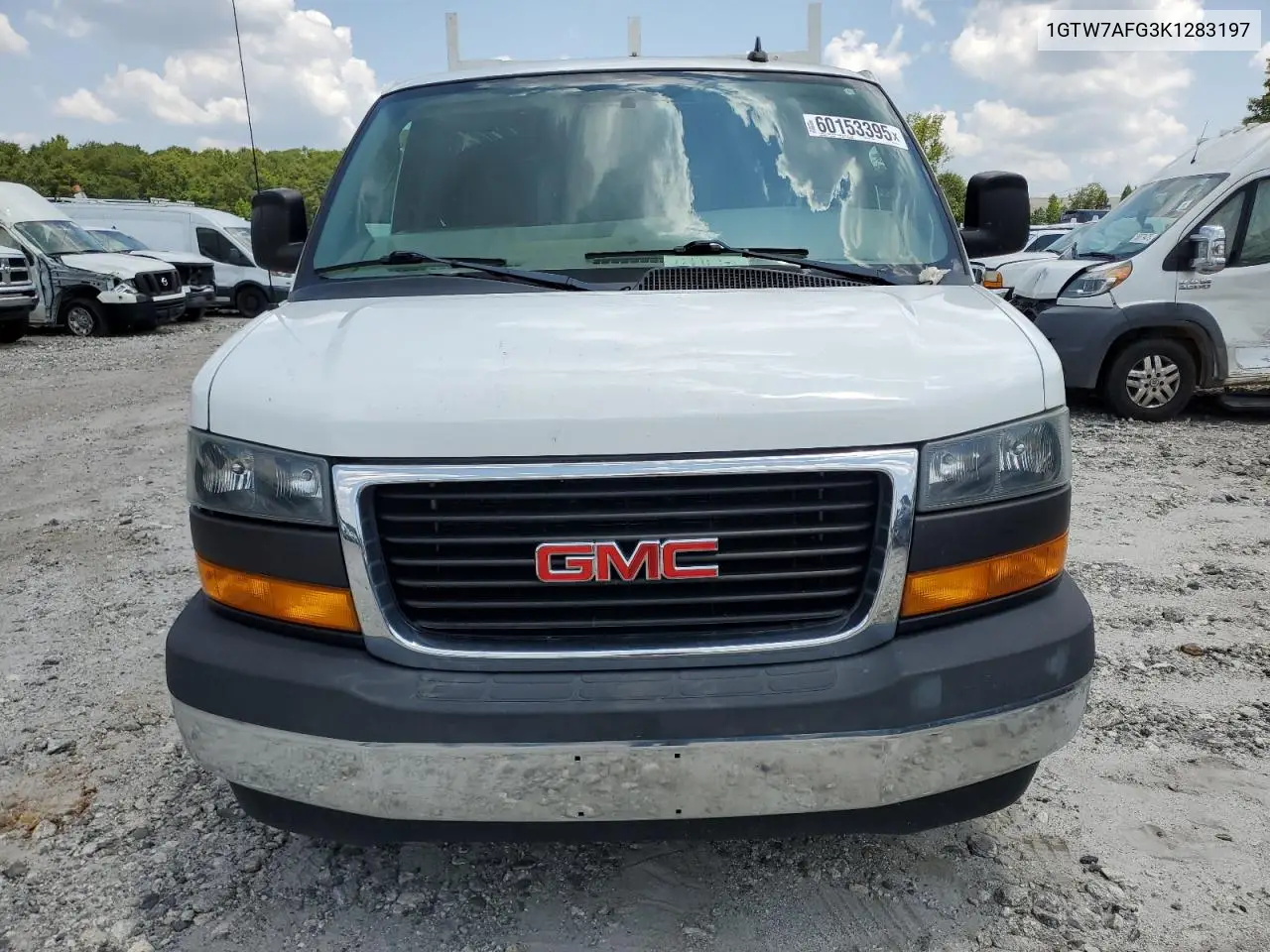 2019 GMC Savana G2500 VIN: 1GTW7AFG3K1283197 Lot: 60153395