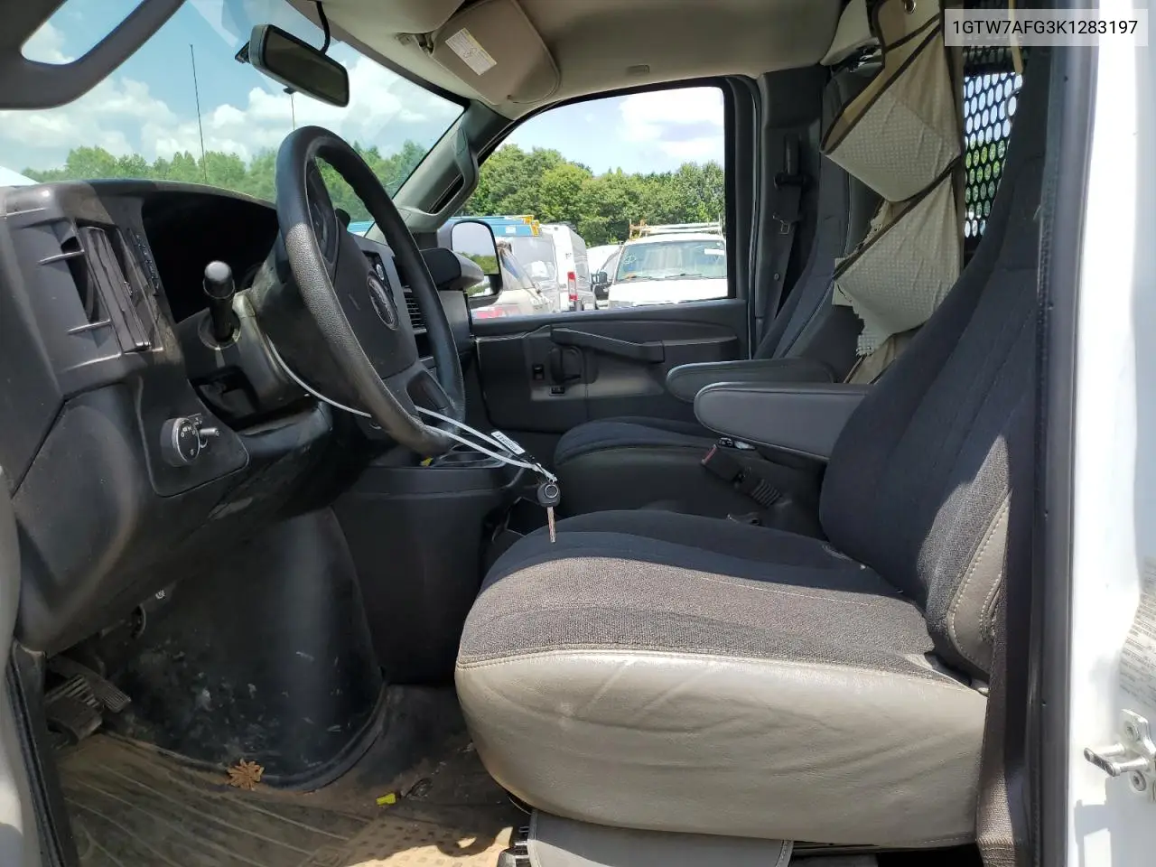 2019 GMC Savana G2500 VIN: 1GTW7AFG3K1283197 Lot: 60153395
