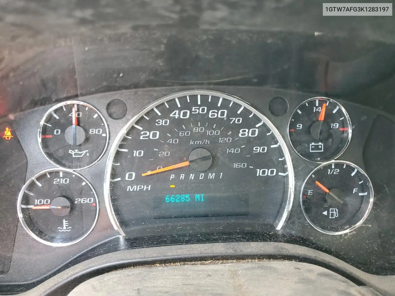 2019 GMC Savana G2500 VIN: 1GTW7AFG3K1283197 Lot: 60153395