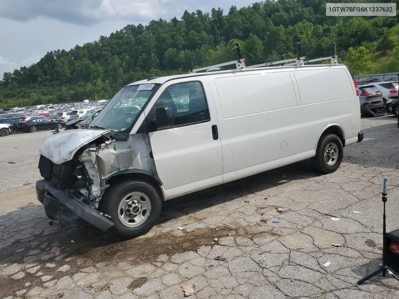 2019 GMC Savana G2500 VIN: 1GTW7BFG6K1337632 Lot: 61539895