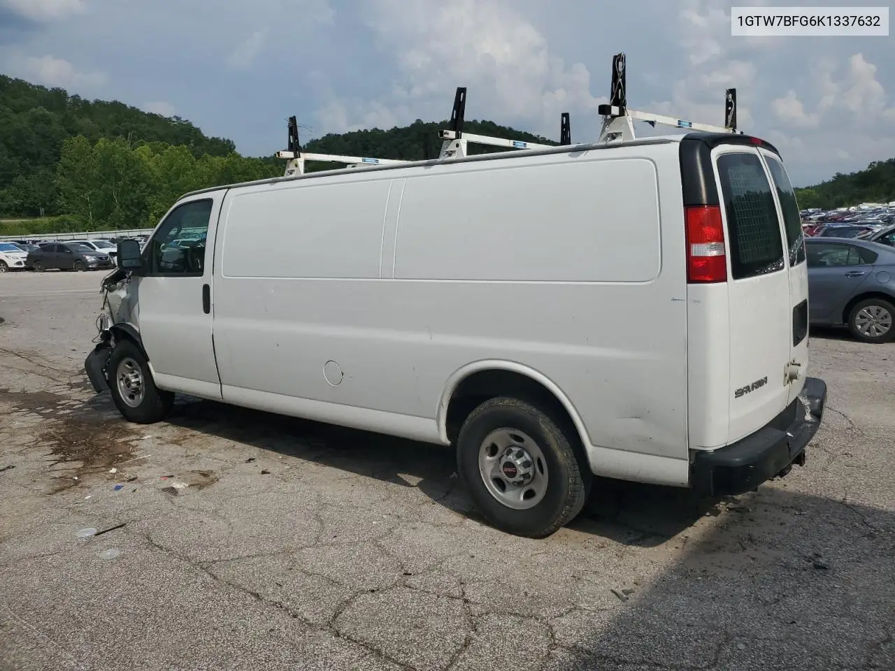 2019 GMC Savana G2500 VIN: 1GTW7BFG6K1337632 Lot: 61539895