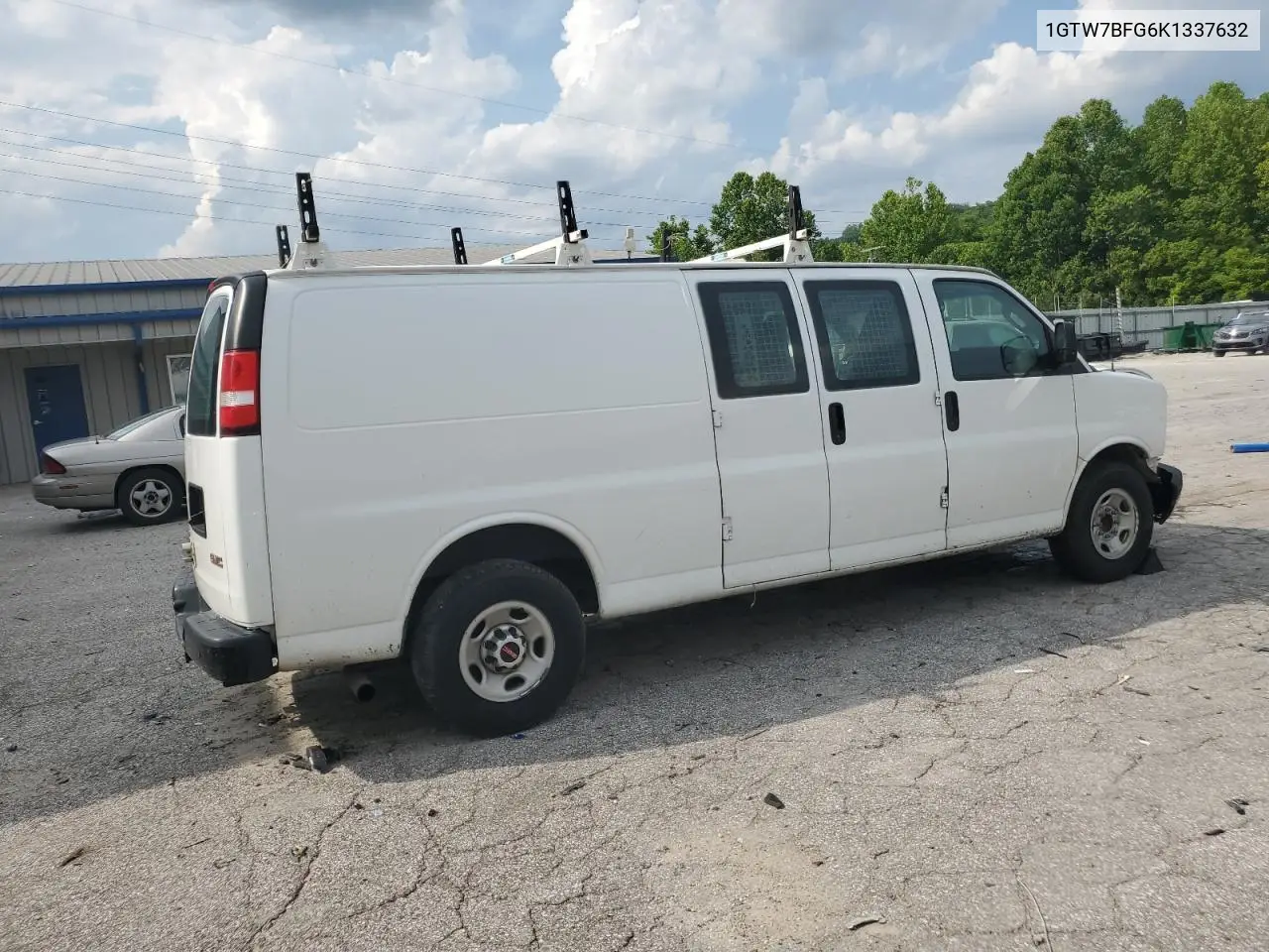 2019 GMC Savana G2500 VIN: 1GTW7BFG6K1337632 Lot: 61539895