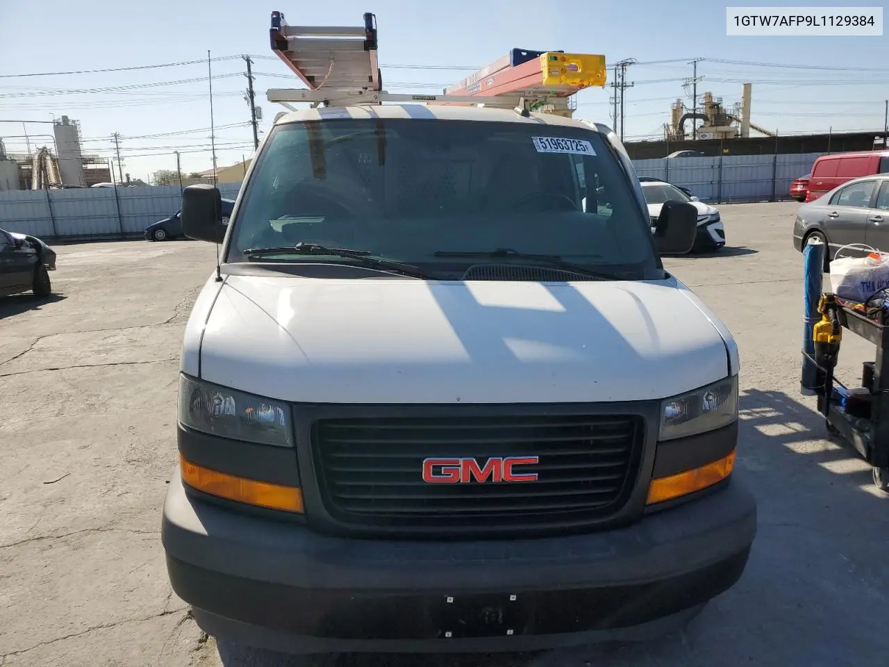 2020 GMC Savana G2500 VIN: 1GTW7AFP9L1129384 Lot: 51963725
