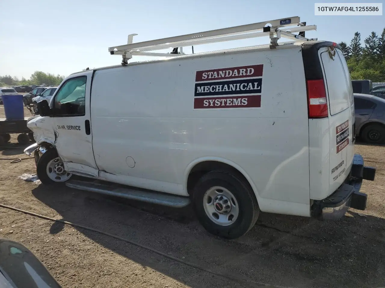 2020 GMC Savana G2500 VIN: 1GTW7AFG4L1255586 Lot: 58724765