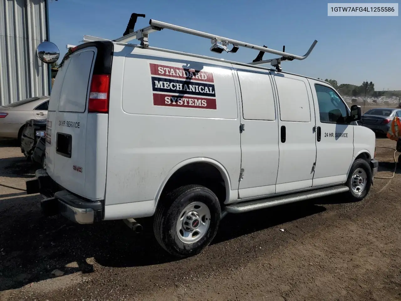2020 GMC Savana G2500 VIN: 1GTW7AFG4L1255586 Lot: 58724765