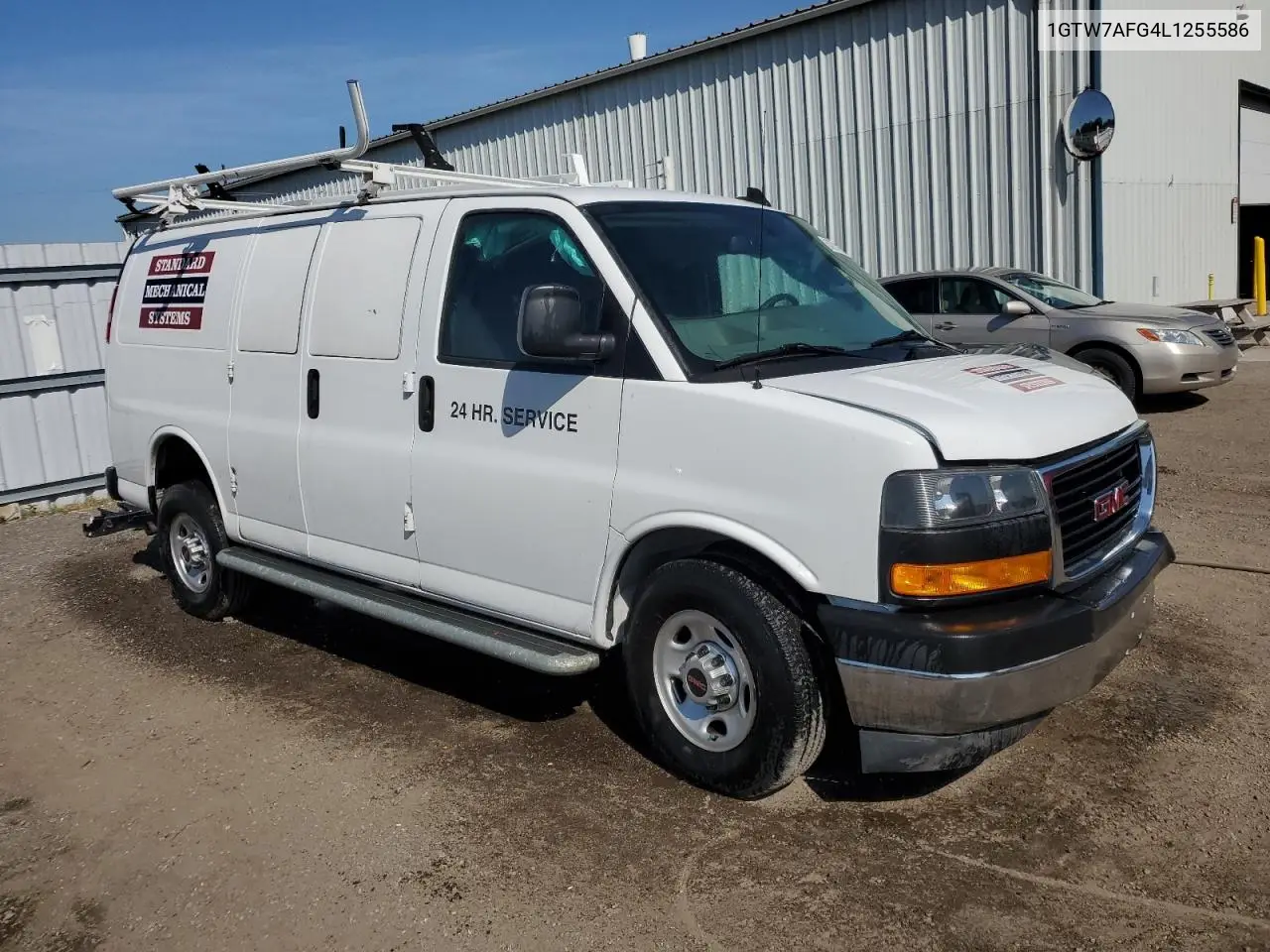 2020 GMC Savana G2500 VIN: 1GTW7AFG4L1255586 Lot: 58724765