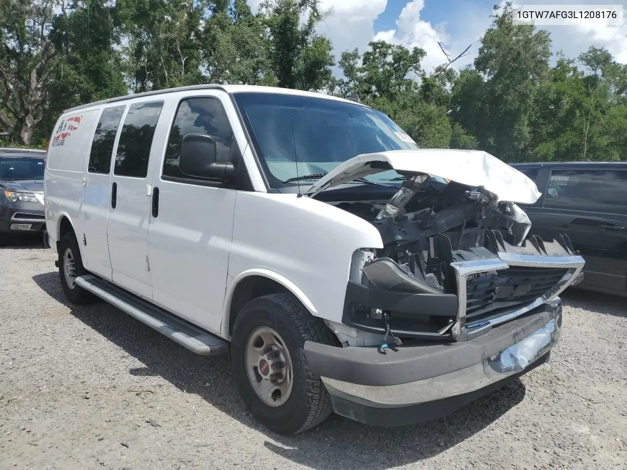 2020 GMC Savana G2500 VIN: 1GTW7AFG3L1208176 Lot: 62631515