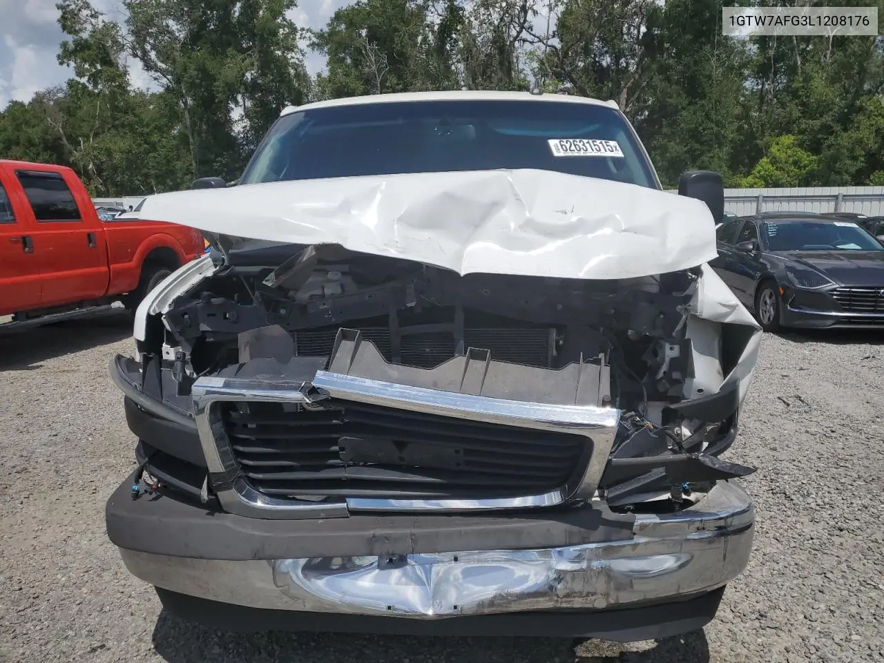 2020 GMC Savana G2500 VIN: 1GTW7AFG3L1208176 Lot: 62631515