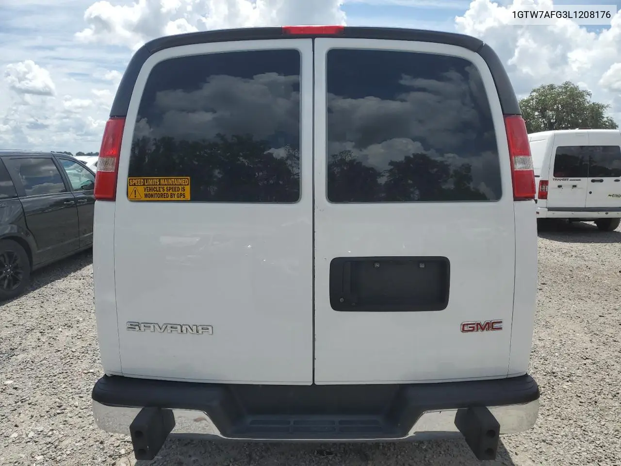 2020 GMC Savana G2500 VIN: 1GTW7AFG3L1208176 Lot: 62631515