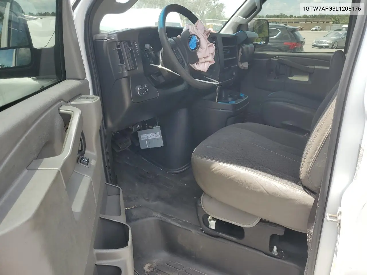 2020 GMC Savana G2500 VIN: 1GTW7AFG3L1208176 Lot: 62631515
