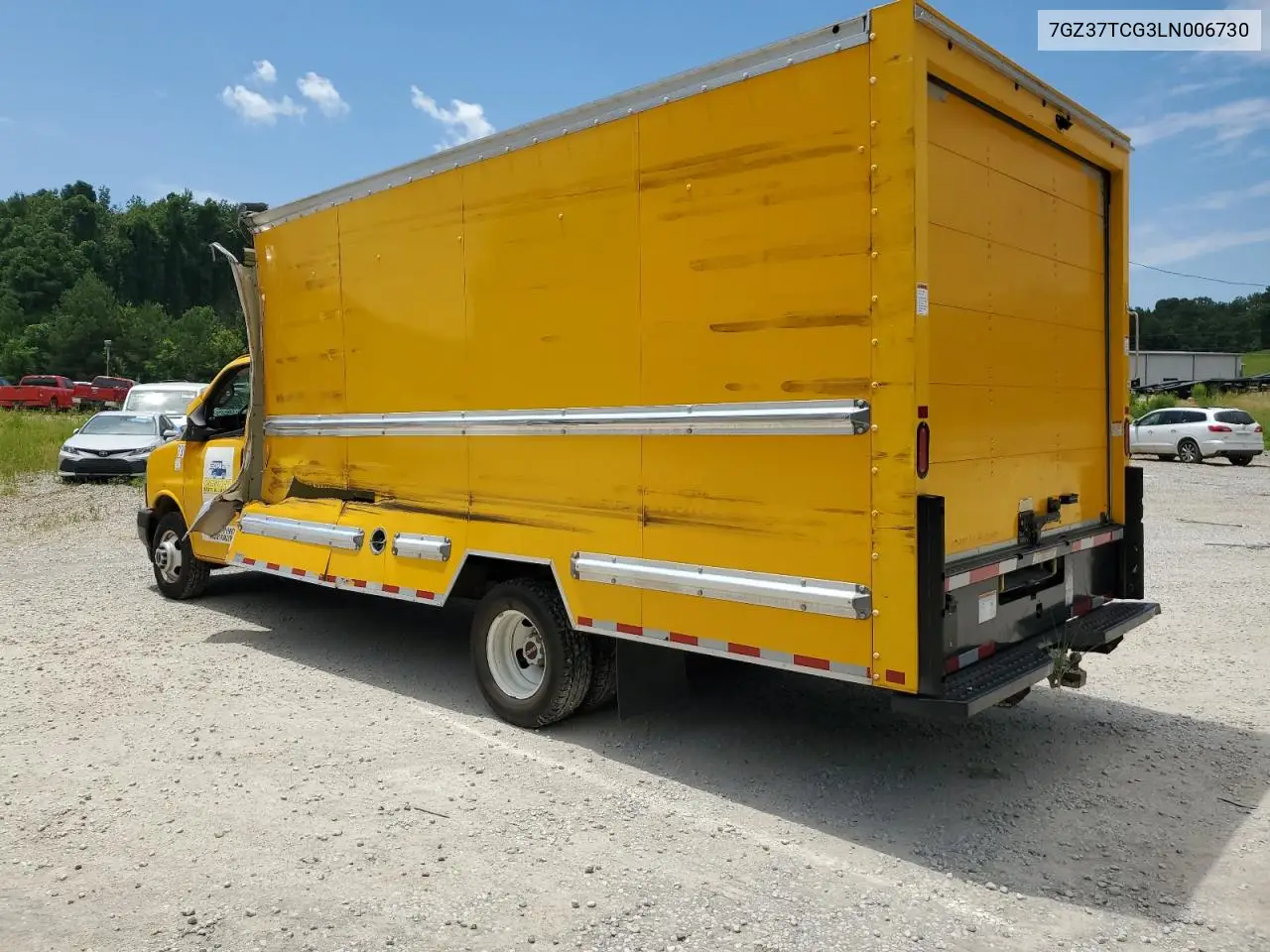 2020 GMC Savana Cutaway G3500 VIN: 7GZ37TCG3LN006730 Lot: 63398575