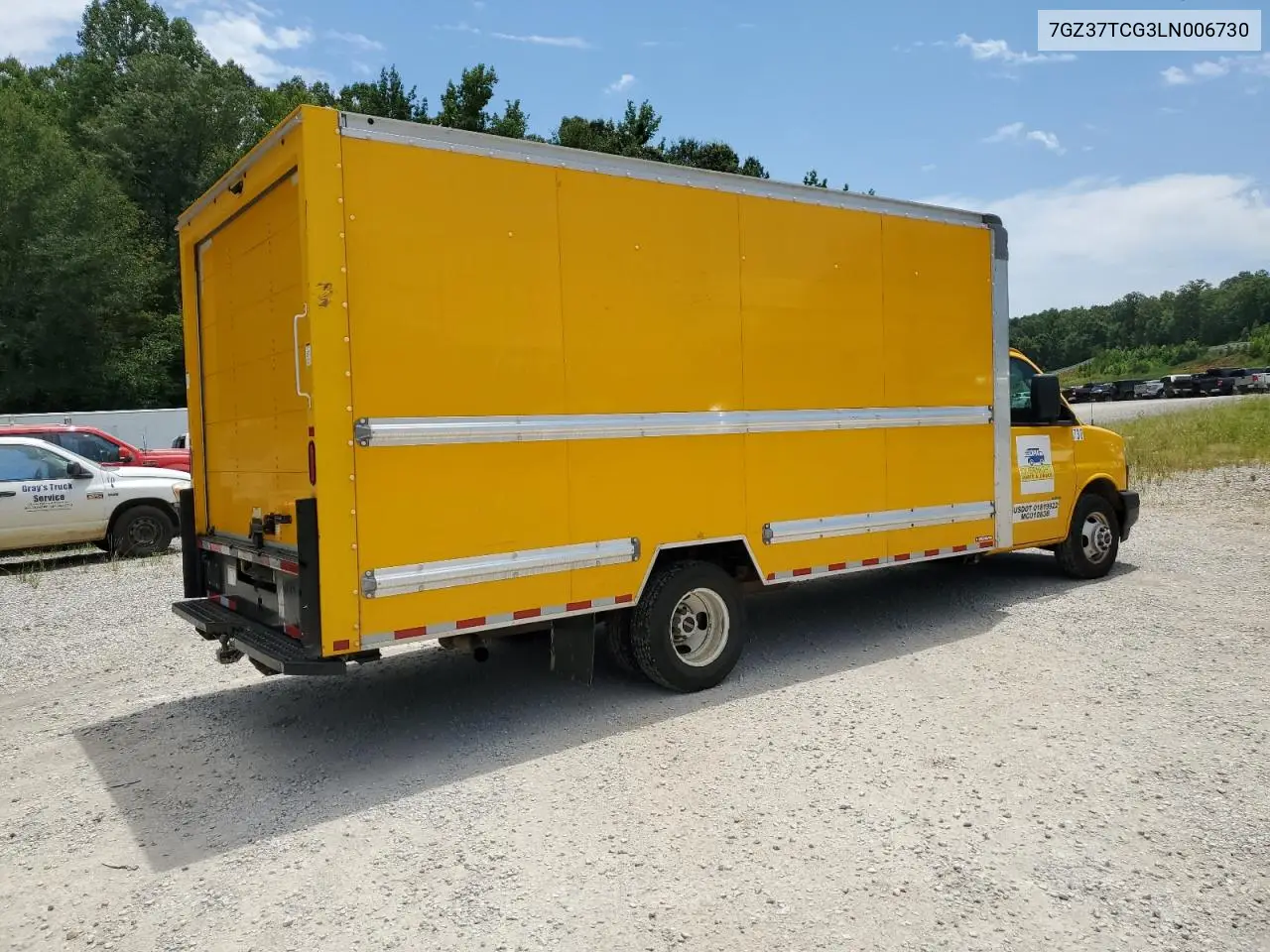 2020 GMC Savana Cutaway G3500 VIN: 7GZ37TCG3LN006730 Lot: 63398575