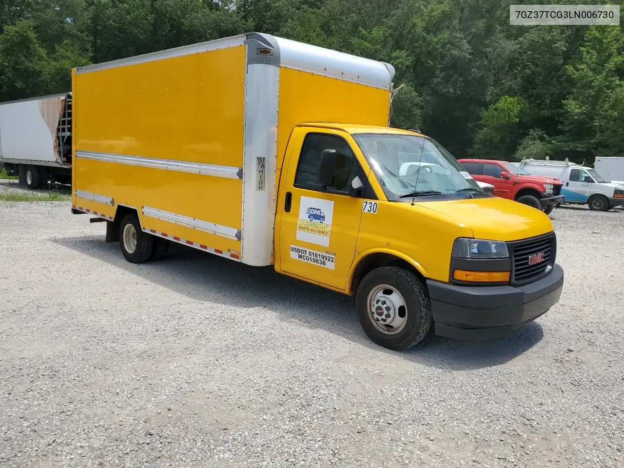 2020 GMC Savana Cutaway G3500 VIN: 7GZ37TCG3LN006730 Lot: 63398575