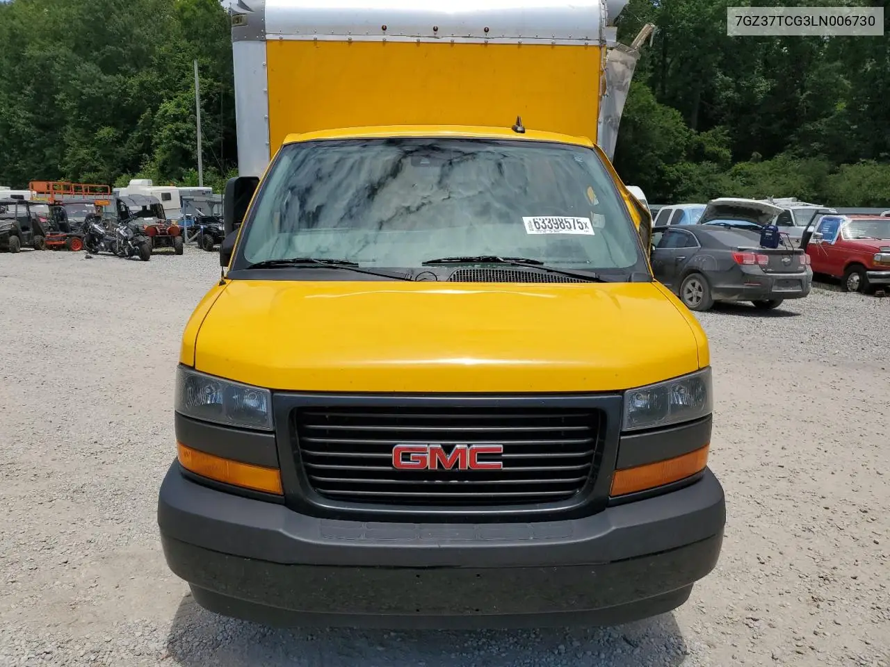 2020 GMC Savana Cutaway G3500 VIN: 7GZ37TCG3LN006730 Lot: 63398575